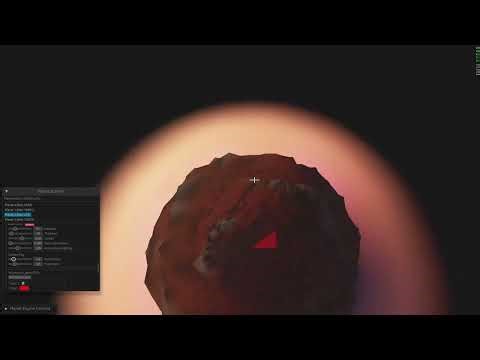 Testing Procedural Voxel Planet engine in Rust / wgpu part 2