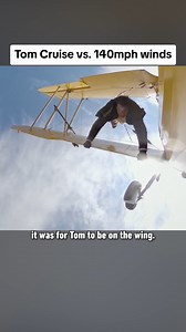 There is no CGI in this video. Tom Cruise is 8,000 feet in the air fighting against 140mph winds for Mission Impossible: The Final Reckoning. CRAZY! #tomcruise #missionimpossible #thefinalreckoning #stunt #movie #actor #imax #airplane #plane #flying #stunt #fly #winds #wind #scary #ign #movies #missionimpossiblethefinalreckoning | IGN