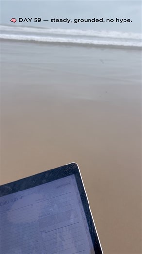 Day 59. The real shift isn’t doing more. It’s returning daily to what matters. Clarity grows through rhythm.#dailyguidance #clarity #ClarityJourney #inneralignment #intentionalliving | NeuroGuide Journey