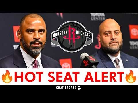 Rockets News: Ime Udoka & Rafael Stone HOT SEAT After Embarrassing NBA Playoffs