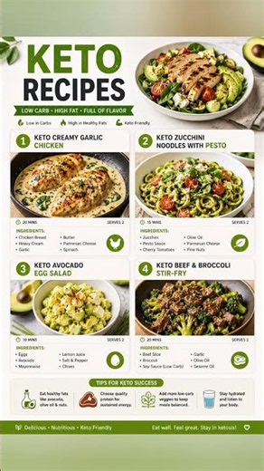 4 Easy Keto Recipes 🥑 Low-Carb Meals You'll Want to Make Every Week