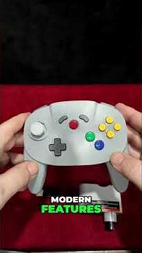 NEW Wireless N64 Controller for Switch, PC, N64 & Analogue 3D!