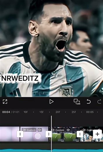 How to reverse edit like a pro - CapCut tutorial #tutorial #messi #football #capcut #edit