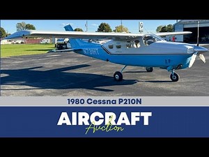 1980 Cessna P210N // Lowest Time // N731HT - mMAKE AN OFFER TO BUY BEFORE YEAR END