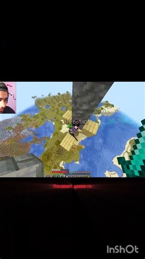 Best Clutch in Minecraft Manhunt smarty pie 😱