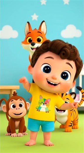Animal Sounds Song for Kids 🐶🐱 | Learn Animals with Fun Nursery Rhymes | ZoozoCherry
