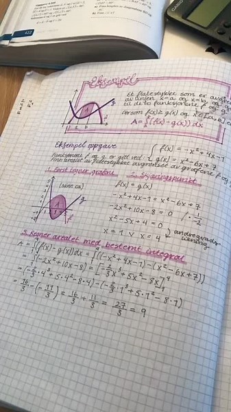Handwritten Math Notes for Effective Study Techniques