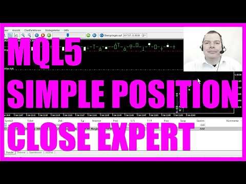 MQL5 TUTORIAL - SIMPLE POSITION CLOSE
