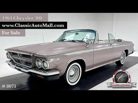 1964 Chrysler 300 Convertible - Consignments at Classic Auto Mall, Morgantown PA #classicautomall