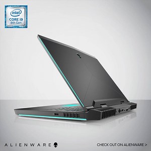 The Alienware laptop; now comes in black. Alienware 15: http://bit.ly/2GE0KEo Alienware 17: http://bit.ly/2GGXY17 Intel Inside®. Extraordinary Performance Outside. | Alienware