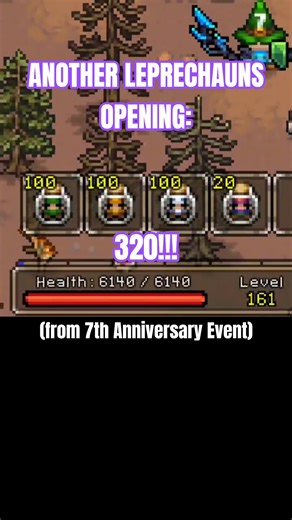Big 320 LEPRECHAUNS opening from 7th Anniversary EVENT in Curse of Aros! | #shorts #curseofaros