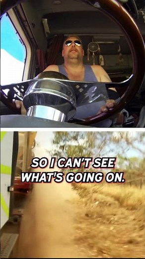 A risky detour leaves this trucker's rig battered and bruised #outbacktruckers #toughtrucks