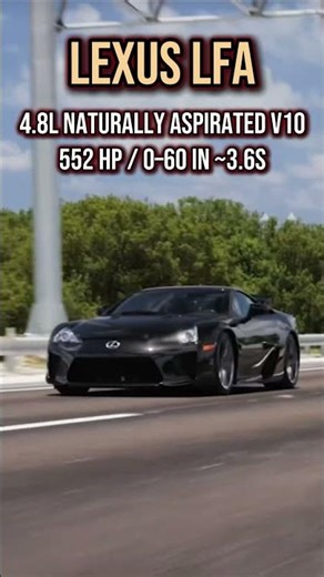 Lexus LFA sounds absolutely unreal