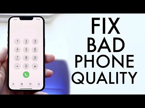 How To FIX iPhone Bad Call Quality!