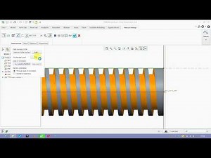 Bolt and Square thread in creo parametric 2.0 l 3.0 l 4.0