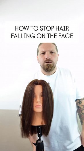 This will instantly make your face frame lighter and easier to style. Often the shape you create around the face can sit heavy and be difficult to style. Removing weight from this area by elevating the hair to cut it and using a point cutting technique will change everything for you and your client. | Alex Walker