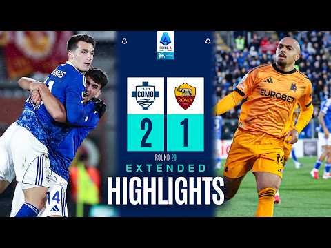COMO-ROMA 2-1 | EXTENDED HIGHLIGHTS | SERIE A 2025/26