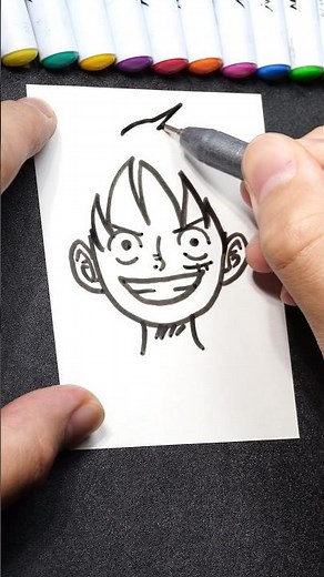How to Draw Easy! LUFFY