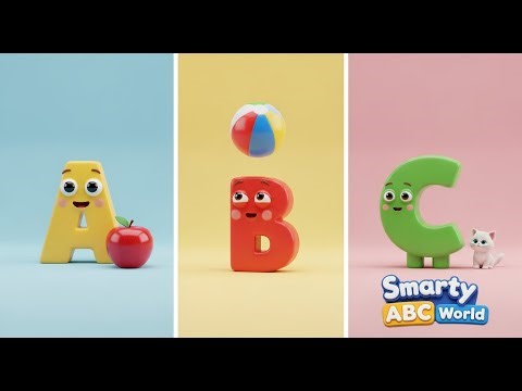 ABC Learning Without Noise or Overstimulation—Colors Do the Work 🎧🚫