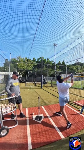 Tee work with Zack Wilson of Nova Southeastern University