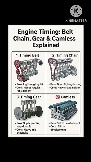 Types of Engine Timing Explained #enginetiming #camlessengine #engine #automobile #innovation #tech