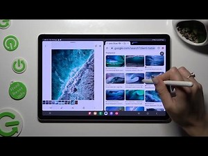 How to Enter Split Screen Mode on Samsung Galaxy Tab S9 / Hidd...