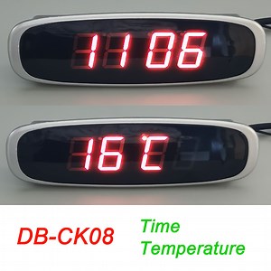 [Hot Item] 12V 24V Bus Coach LED Digital Electronic Clock Time Temperature Display for Zhongtong Kinglong Higer