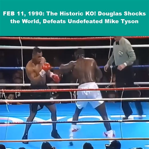FEB 11, 1990 - The Historic KO! Douglas Shocks the World, Defeats Undefeated Mike Tyson | Boxing TV