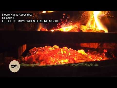 Feet that move when hearing music