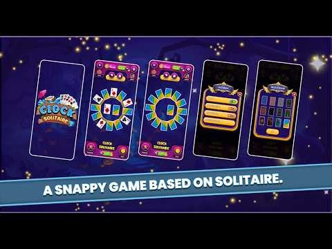 Clock Solitaire App UI Kit - Design Fast & Engaging Card Game Experiences ⏱️♠️