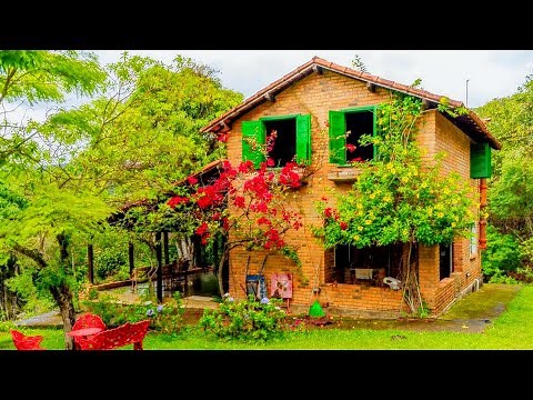 TWO-STORY RUSTIC COUNTRY HOUSE