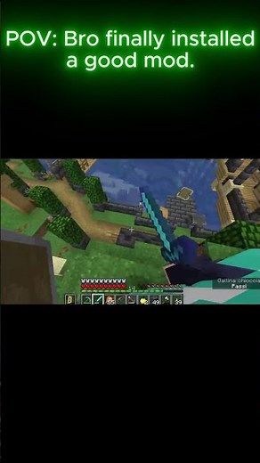 First Person Model Mod #minecraft #mod #gaming