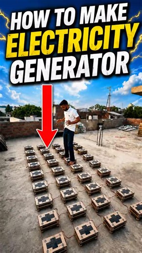 innovative electrical project ideas #electricity #generator #project