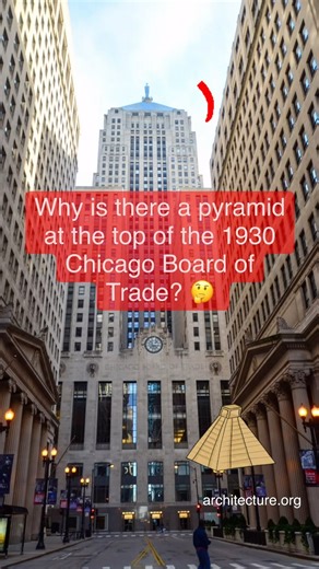 9.8K views · 101 reactions | Learn more about the Chicago Board of Trade and Art Deco architecture at architecture.org. #chicago #architecture #artdeco #CBOT | Chicago Architecture Center | Facebook