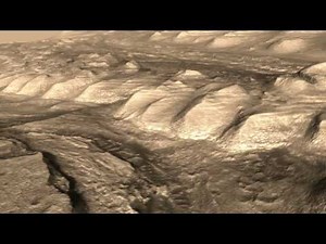 Gale Crater - HiRISE DEM Animation