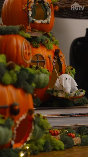When pumpkins meet pixie dust 🧚‍♂️🎃 | HGTV