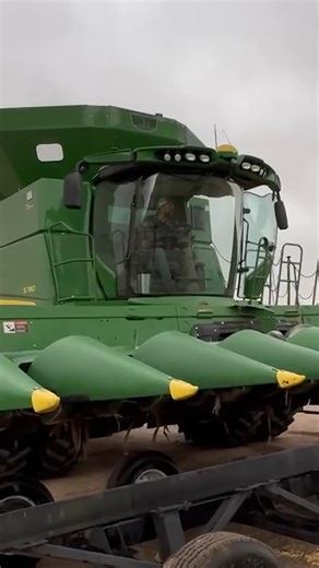 This combine is so big!