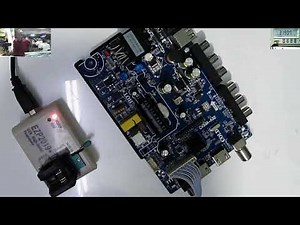 Ecco 32Inch LED TV Board Eeprom Firmware Repair And Reprogramming!! Advanced Tutorial.