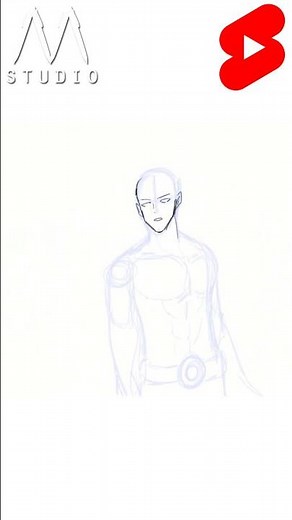 Saitama serious punch | Animation process #fananimation #onepunchman #saitama #animation
