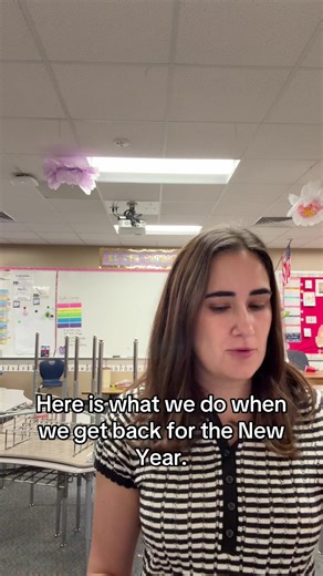 The cutest disco balls make for a great activity to do the first week back from break. #teachersoftiktok #elementaryteacher #elementaryschool #teachertok #newyear