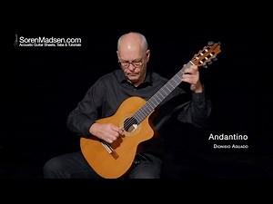Andantino (Dionisio Aguado) played by Soren Madsen
