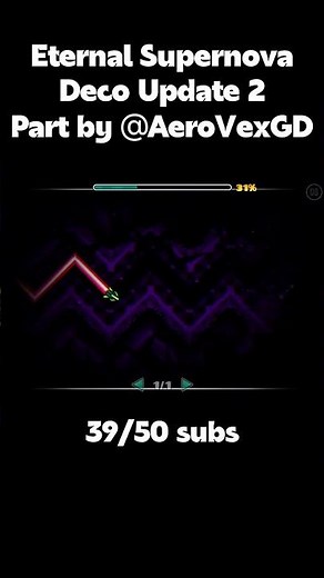 Eternal Supernova Deco Update 2 | Part by @AeroVexGD #geometrydash #gd