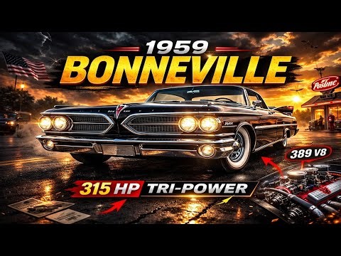 The 1959 Pontiac Bonneville | Too Bold for America?