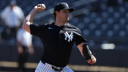 Yankees' Gerrit Cole throws scoreless inning in spring training