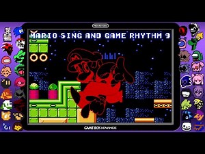 Mario Sing And Game Rhythm 9 But Every Turn A Different Character Sings It. (FNF Mario's Madness)