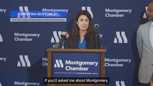 It’s been a busy week for CSX in Montgomery, AL! CSX celebrated the 75th anniversary of the military desegregation with Board Member Ret. Lieutenant General Thomas Bostick speaking at the Beyond Barriers Anniversary Ceremony. CSX’s African American Inclusion Group also donated approximately $50k worth of gym equipment to McKee Middle School. And finally, the Montgomery Area Chamber of Commerce held a ribbon cutting for the CNJ Select Site. Thank you Montgomery for being such wonderful hosts! | C