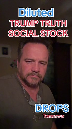 The Truth Social DWAC shares flood the market tomorrow and will surely sink the cutrent value of the stock bringing the assumed TRUMp windfall to a whimper from his wallet and no closer to the now 175 million bond due next week #LogicNotPolitics #PoliticalTikTok #Trump #CountryBeforeParty