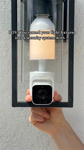 Perfect for those long trips. You turned your light fixtures into a security system with ... | Instintlink