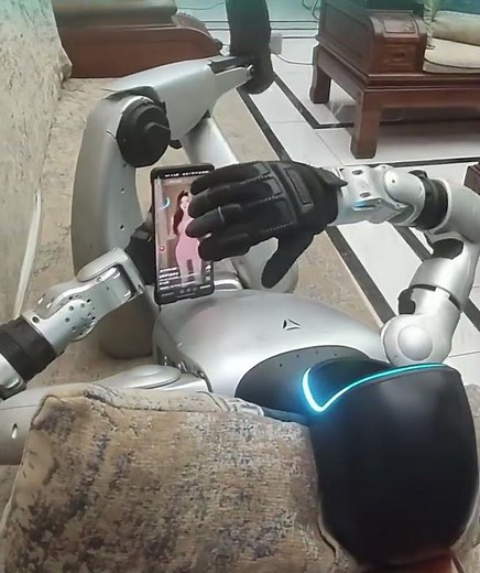 how long we need to make robot can do like this？ #tech #china #robot #future #futuretech