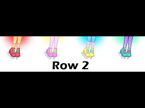2025 Speedpaint 124: EQG Figure Skater Outfits - Row 2